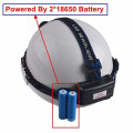 10W high power LED headlight rechargeable zoom headlamp